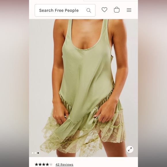 Young and in love mini slip dress - Picture 9 of 9